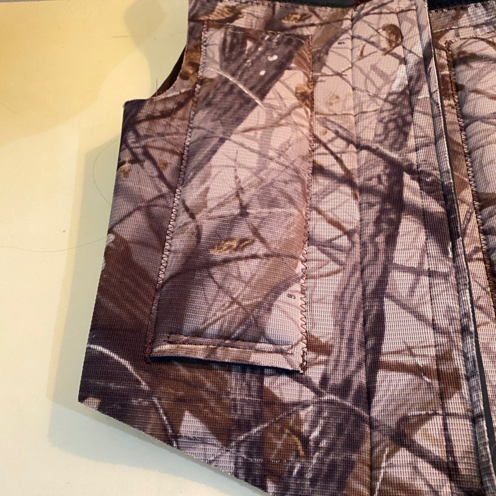Hodgman Neoprene Camo Ful Zip & Velcro‎ Dog Vest. XXXL.  Style 0200, chest 15" - Picture 3 of 12